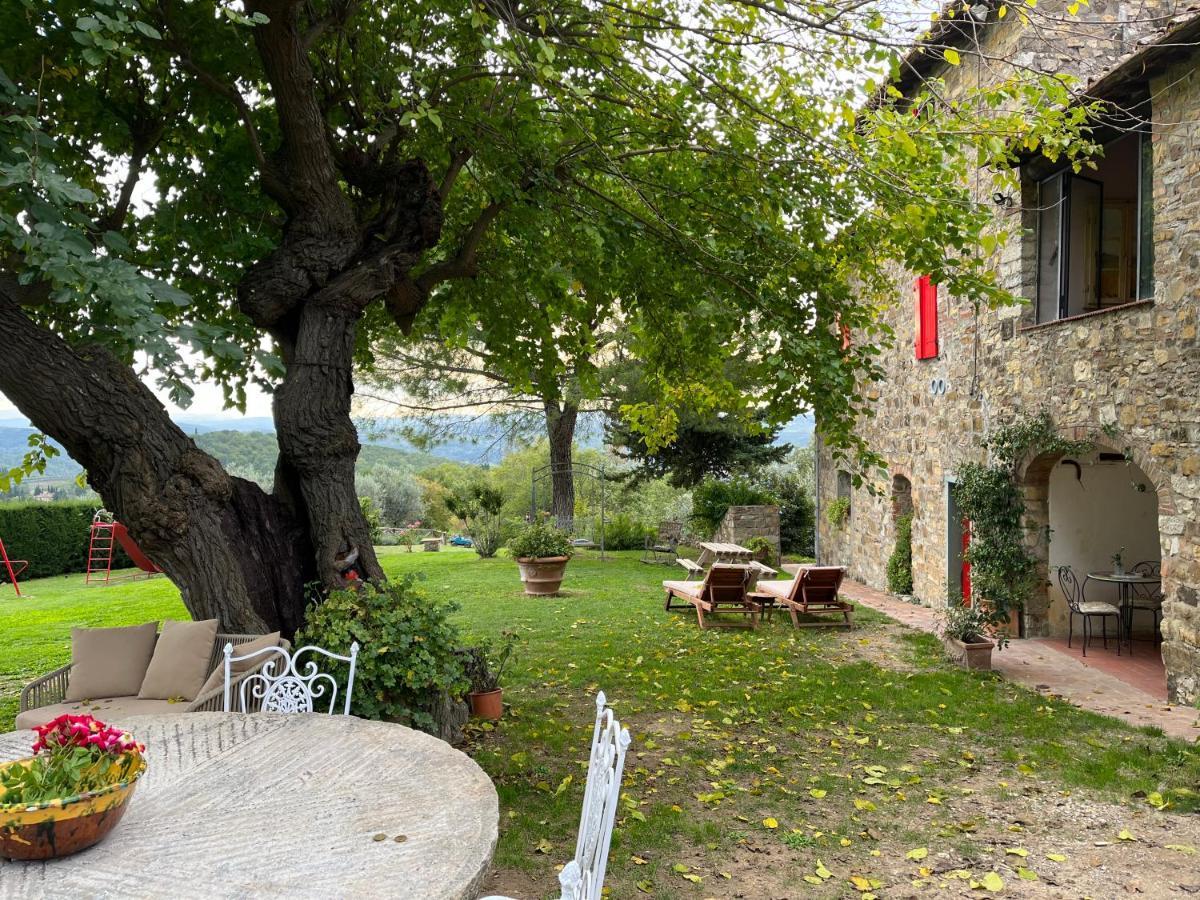 Il Fiorino Di Badia Lägenhet Badia A Passigano Exteriör bild