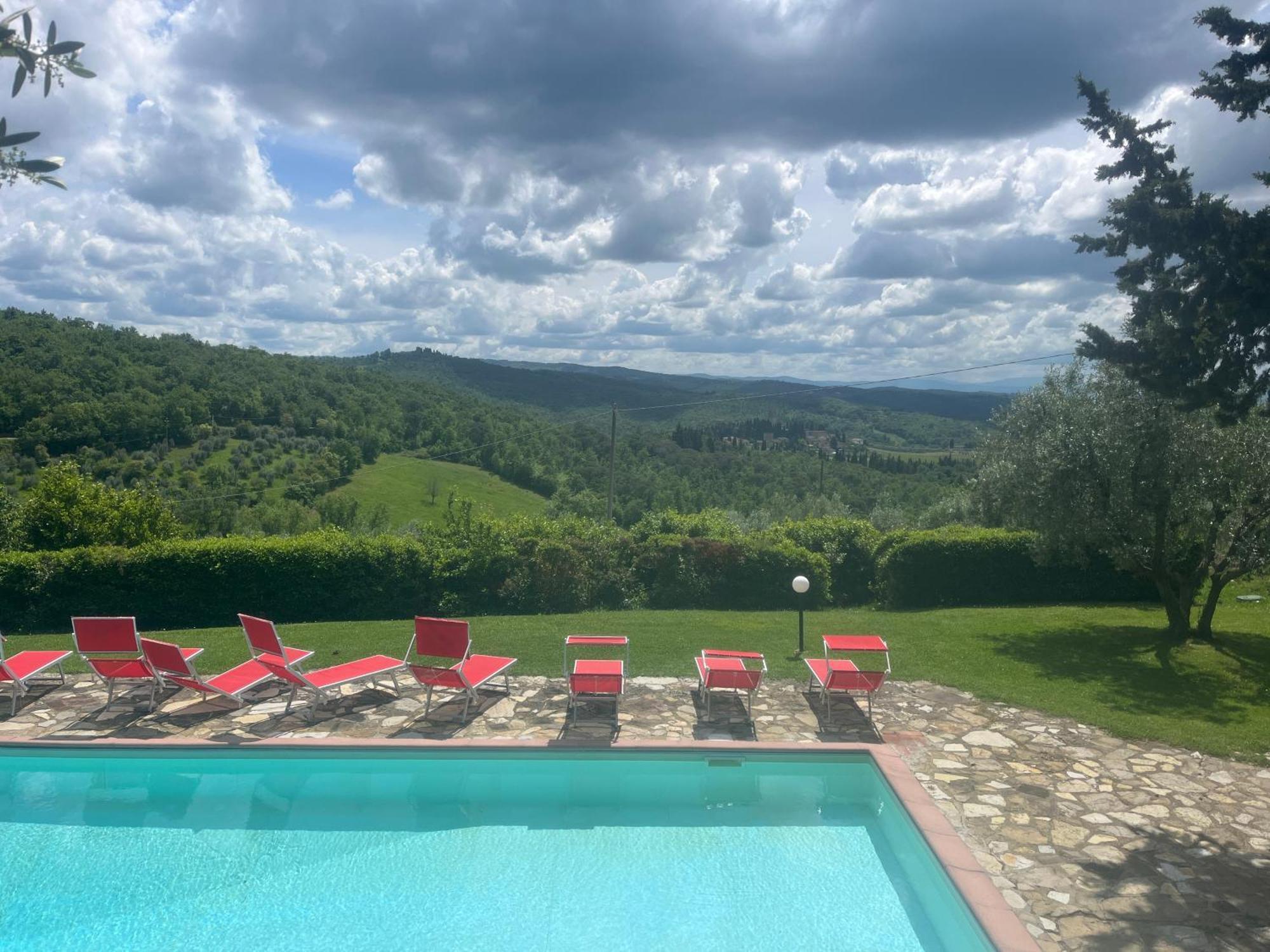 Il Fiorino Di Badia Lägenhet Badia A Passigano Exteriör bild