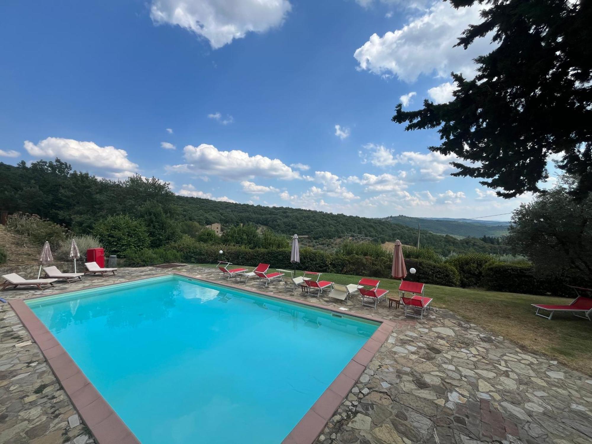 Il Fiorino Di Badia Lägenhet Badia A Passigano Exteriör bild